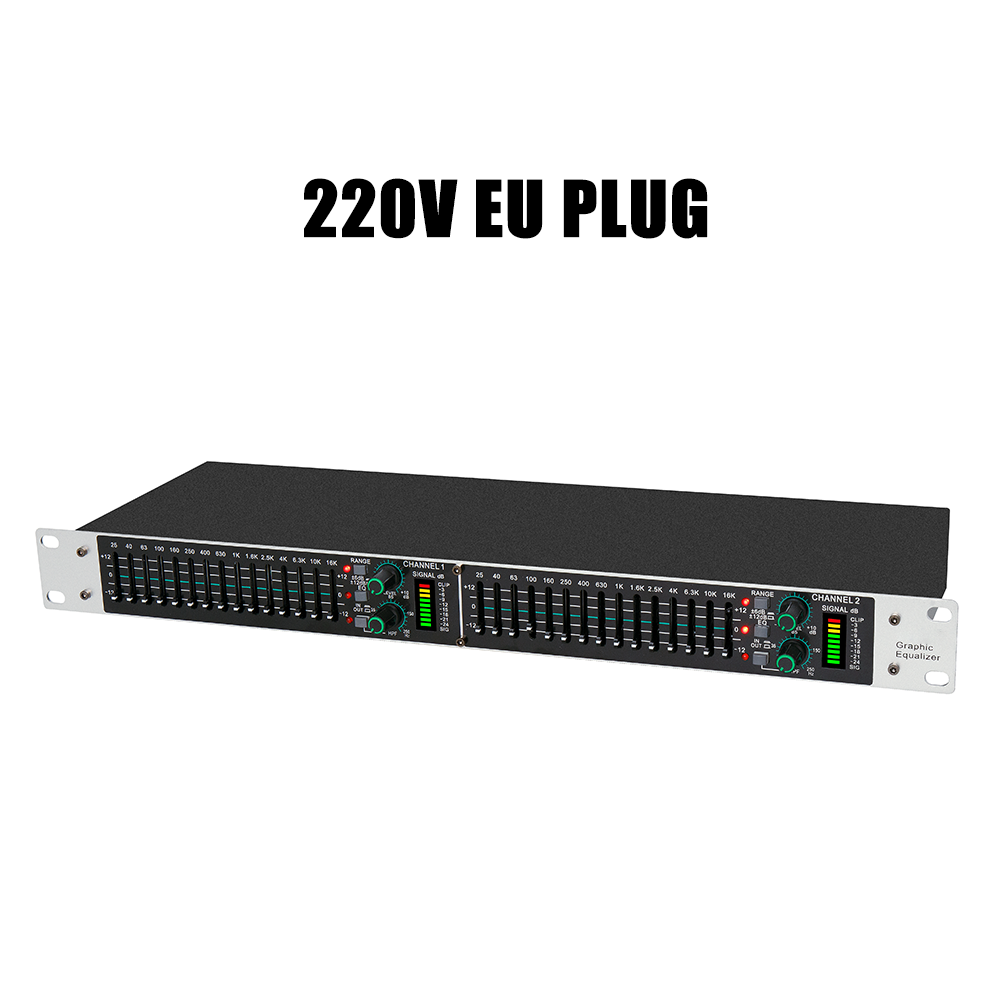 Audio Music Maker - Ecualizador Gráfico Dual de 15 Bandas