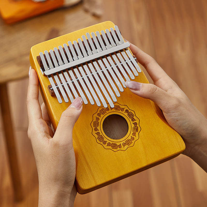 Kalimba Thumb Piano - Hluru Kalimba de 17 Teclas, Piano