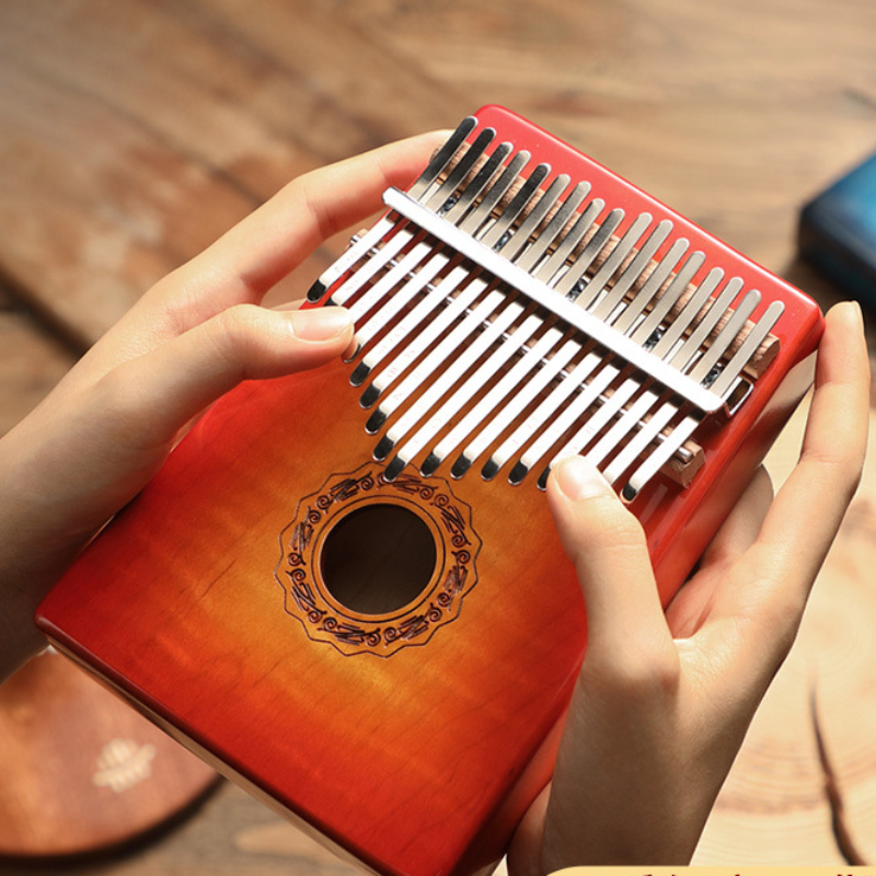 Kalimba Thumb Piano - Kalimba Profesional Hluru de 17 Teclas