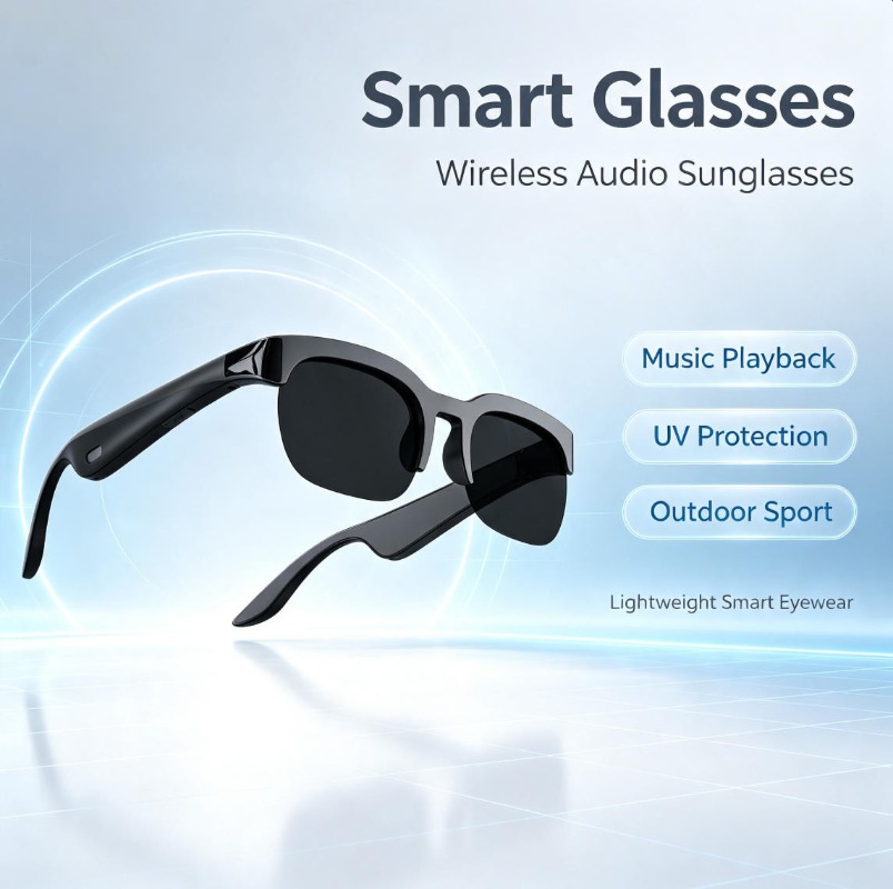 Audio Music Videos - Gafas de Sol Inteligentes 2026 con