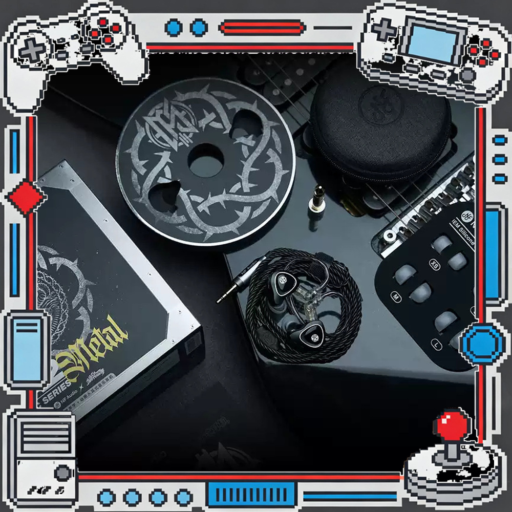 Audio Music Editing - Auriculares intrauditivos con cable HiFi NF