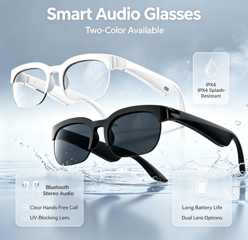 Audio Music Videos - Gafas de audio inteligentes de 2