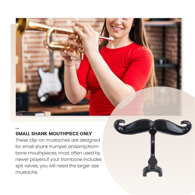 A69P-Clip-On Beard para trompe - Trombone Mouthpiece reseña y precio