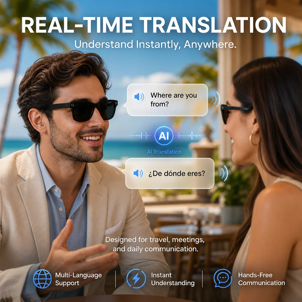 Gafas con cámara de IA 2026, c - Audio Music Videos reseña y precio