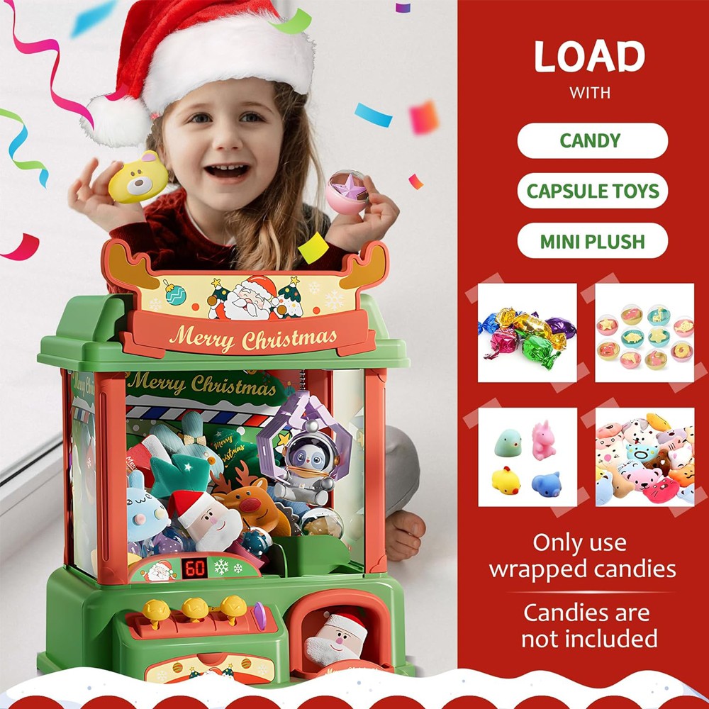 Máquina de garra de Navidad pa - Audio Music Maker reseña y precio