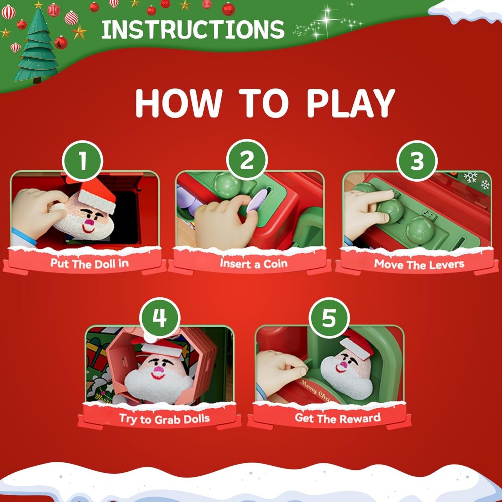 Máquina de garra de Navidad pa - Audio Music Maker reseña y precio
