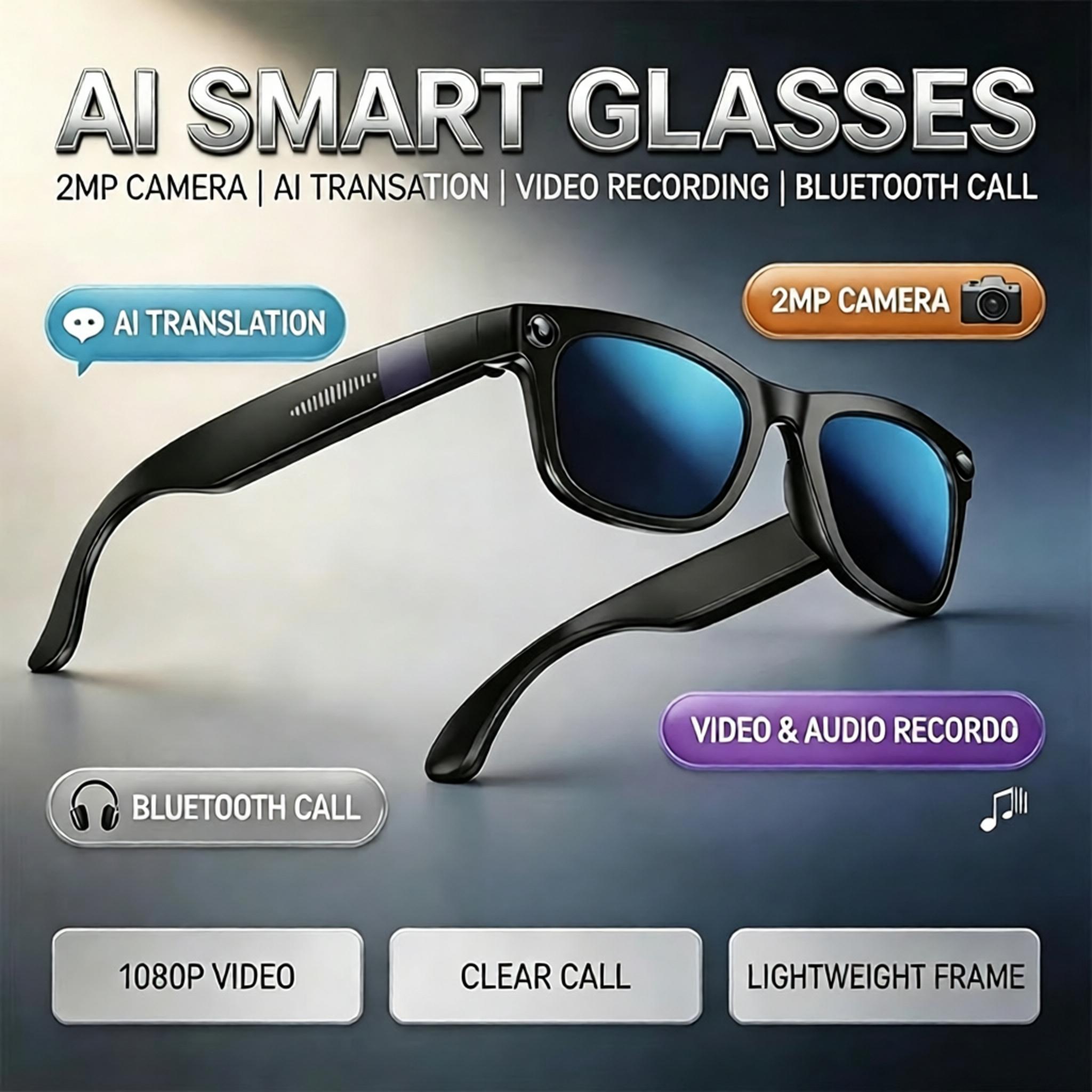 Nuevas Gafas Inteligentes con  - Audio Music Videos reseña y precio