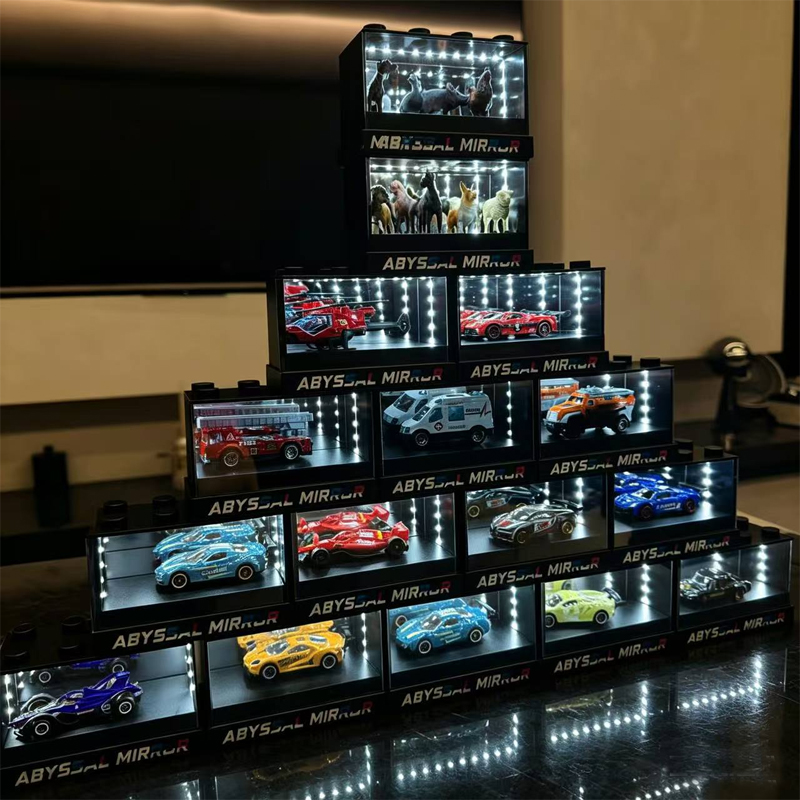 Caja de exhibición para modelo - Audio Music Car reseña y precio