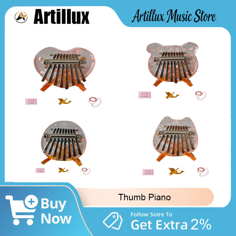 Piano de Pulgar Artillux, Nuev - Kalimba Thumb Piano reseña y precio