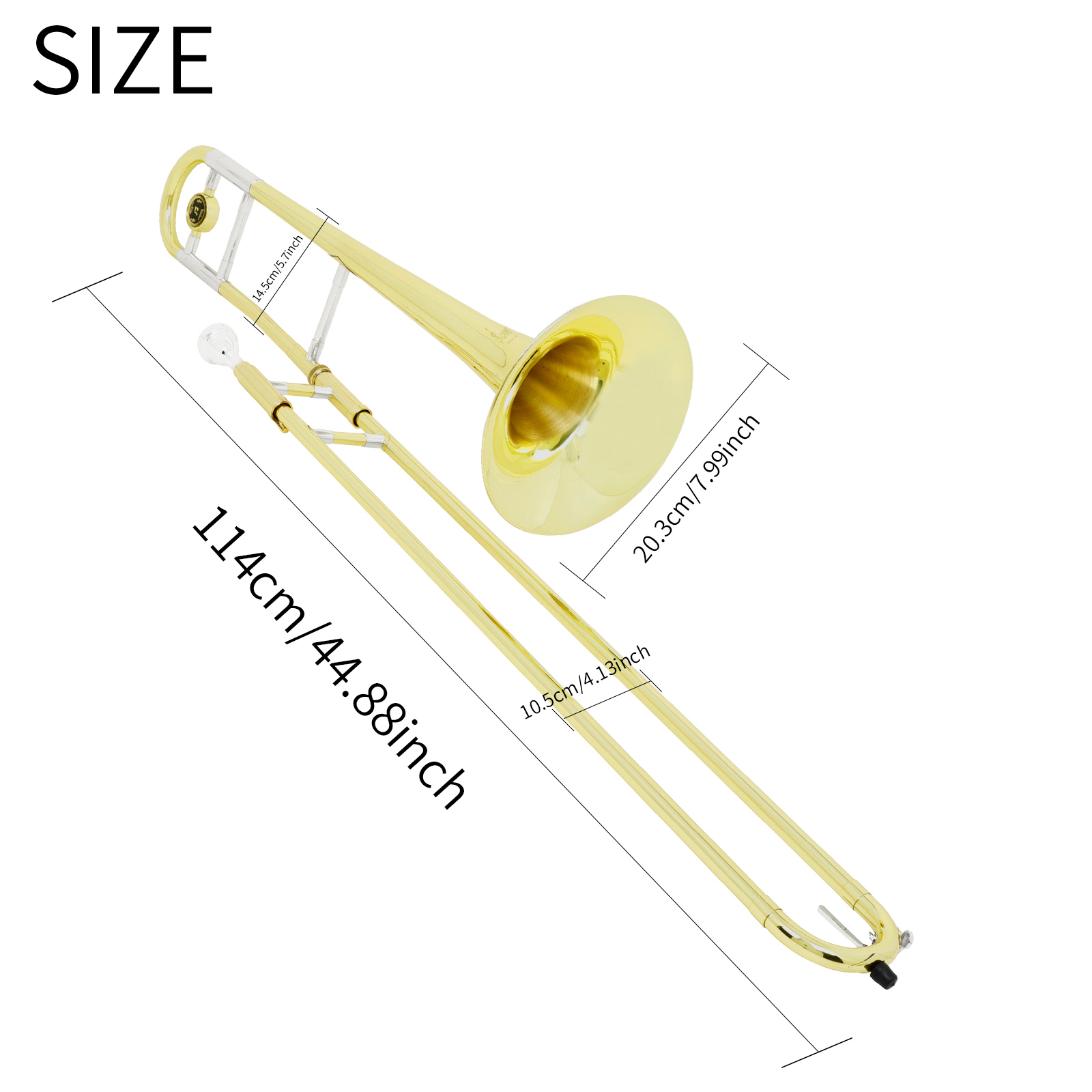 Trombón Bb Alto Tenor, Kit Com - Trombone Mouthpiece reseña y precio