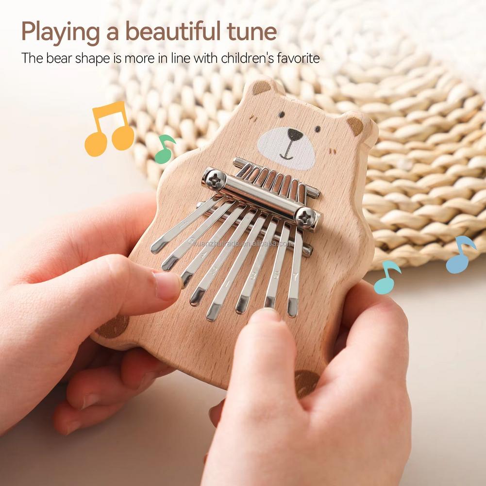 Mini Kalimba de 8 Teclas, Pian - Kalimba Thumb Piano reseña y precio