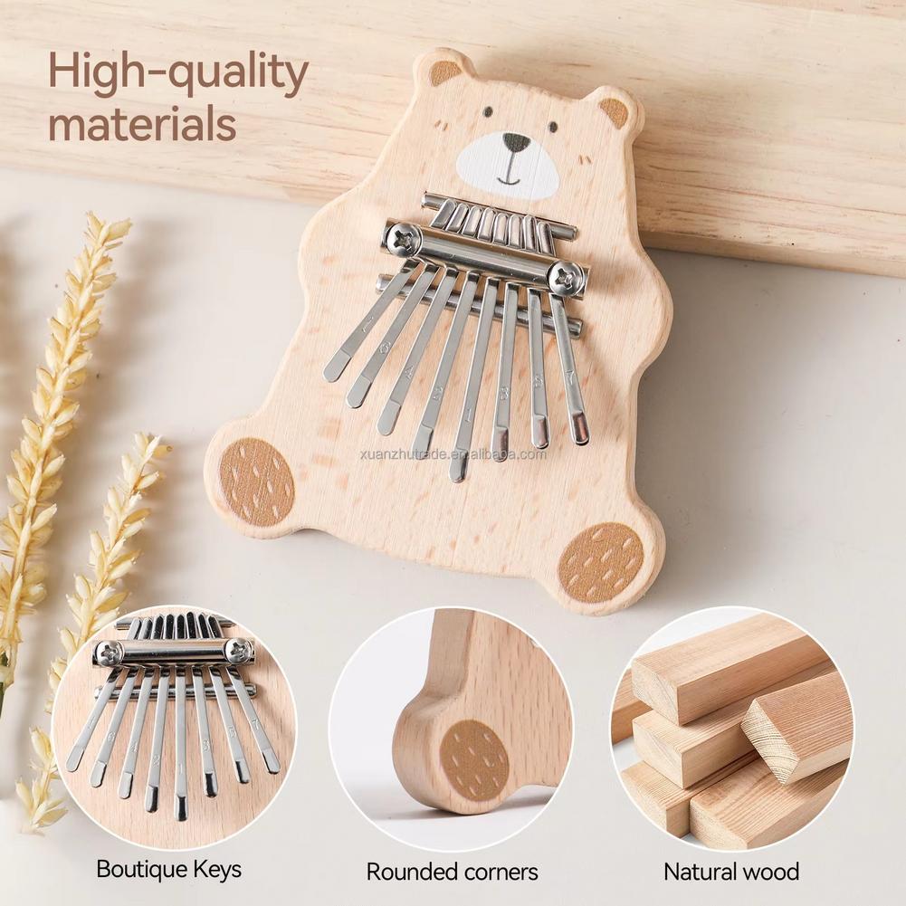 Mini Kalimba de 8 Teclas, Pian - Kalimba Thumb Piano reseña y precio
