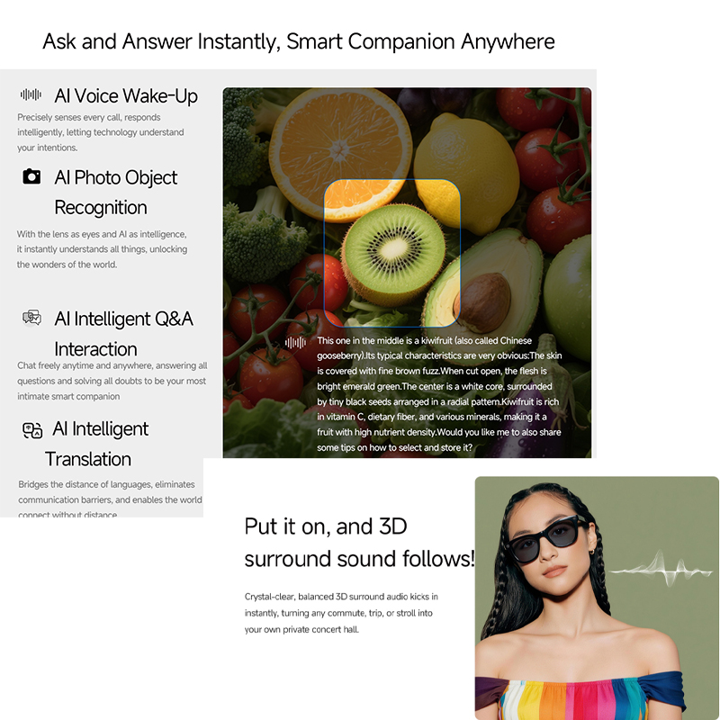 Gafas Inteligentes con IA 2026 - Audio Music Videos reseña y precio
