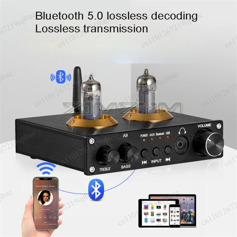 Preamplificador de tubos de va - Audio Music In Youtube reseña y precio
