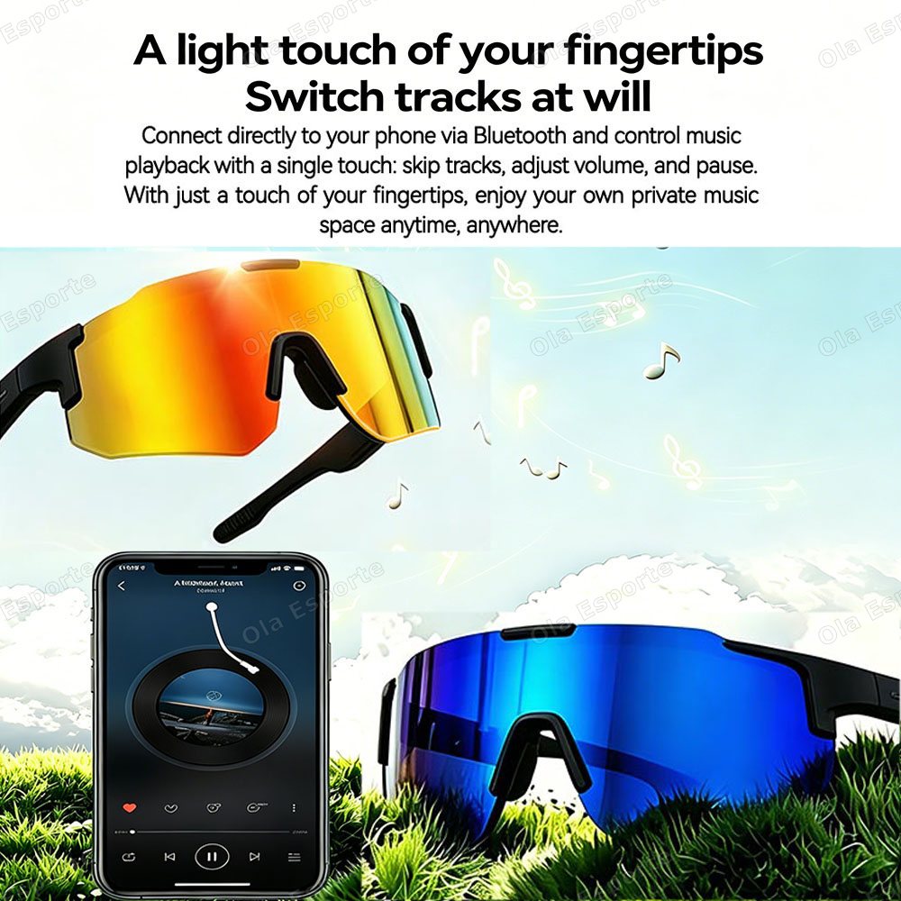 Gafas Inteligentes de Ciclismo - Audio Music Videos reseña y precio