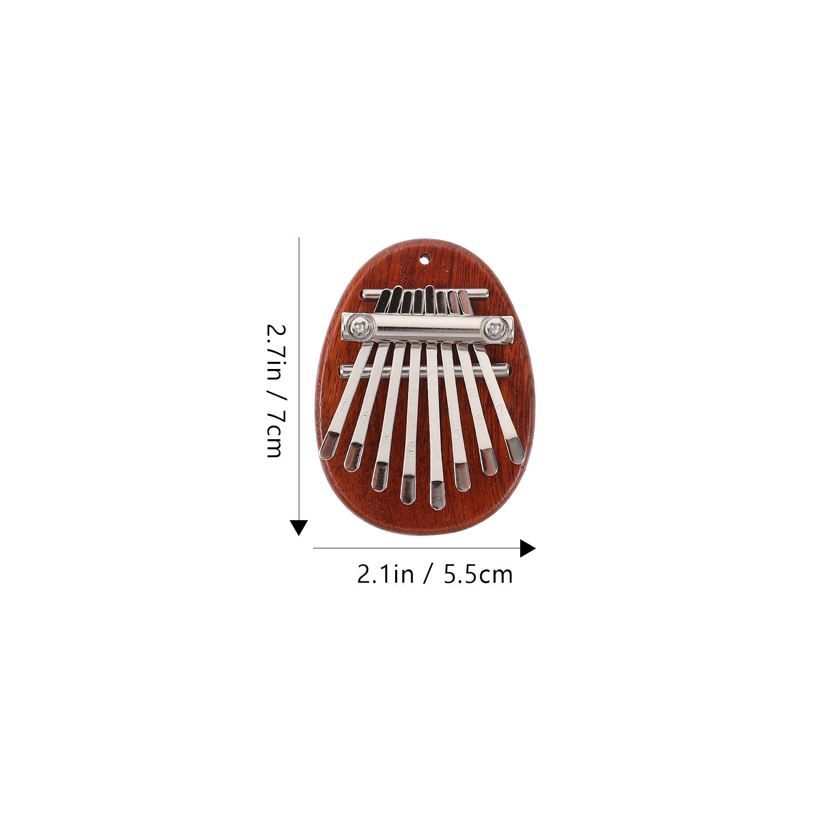 1 Juego de 8 Teclas Kalimba, P - Kalimba Thumb Piano reseña y precio