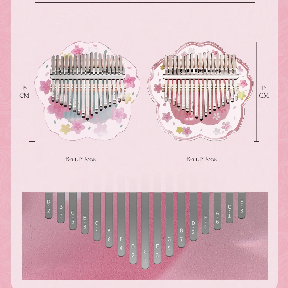 Piano de pulgar de cristal Kal - Kalimba Thumb Piano reseña y precio