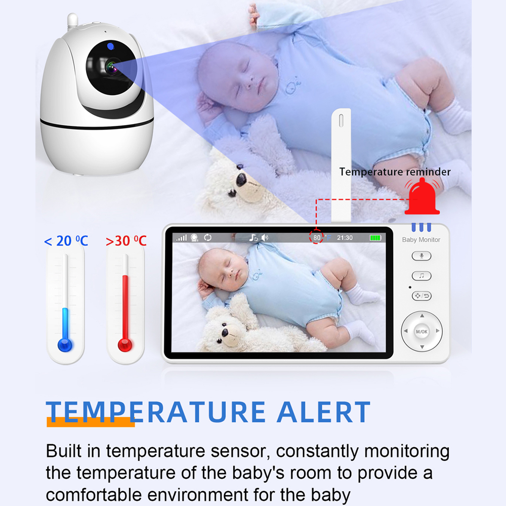 Monitor de vídeo para bebés co - Audio Music Videos reseña y precio