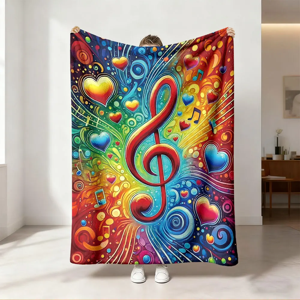 Manta Decorativa Vibrante con  - Audio To Music Sheet reseña y precio