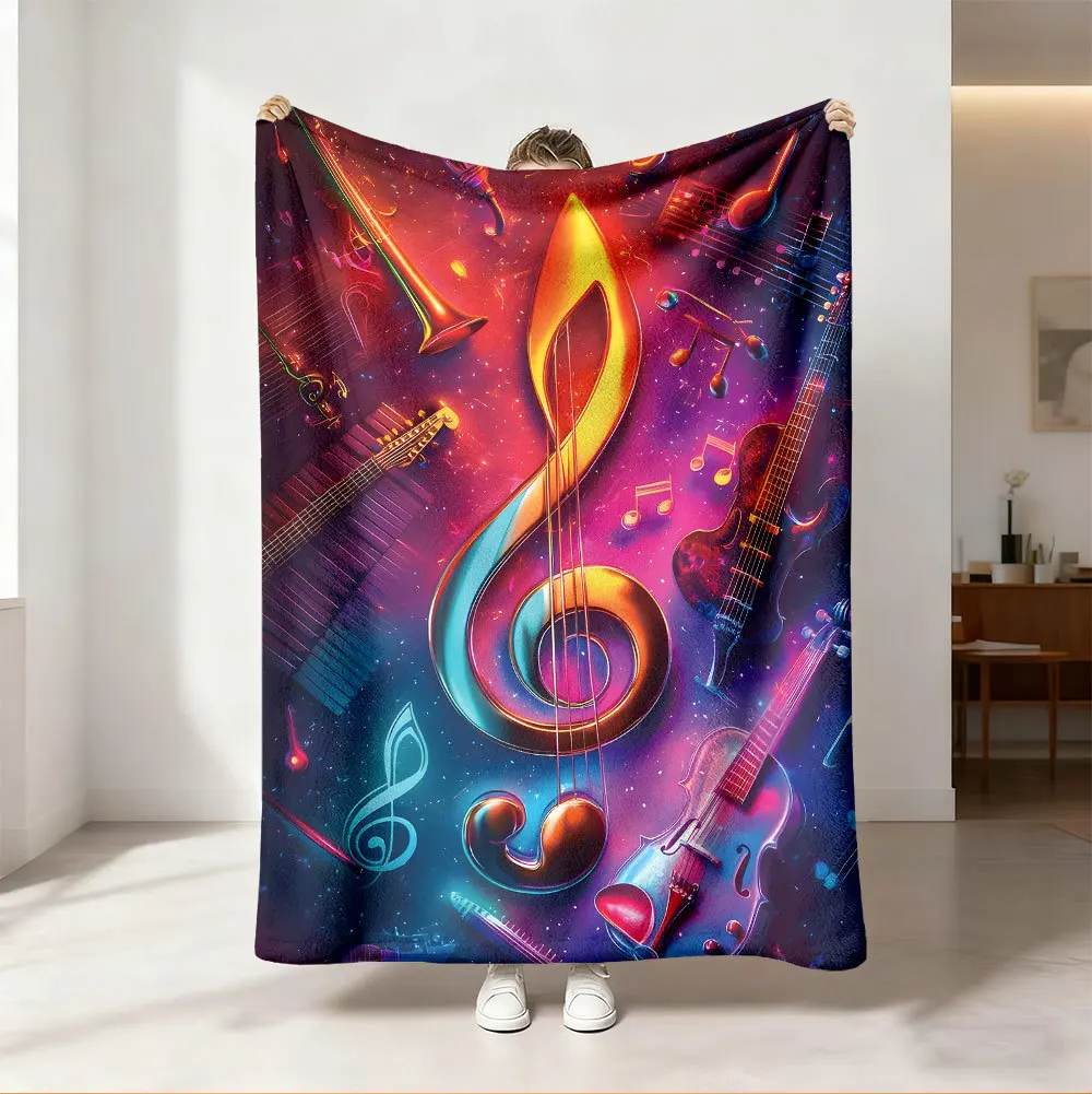 Manta Decorativa Vibrante con  - Audio To Music Sheet reseña y precio