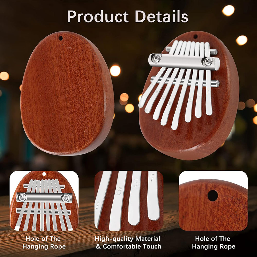 Mini Kalimba Portátil de Mader - Kalimba Thumb Piano reseña y precio