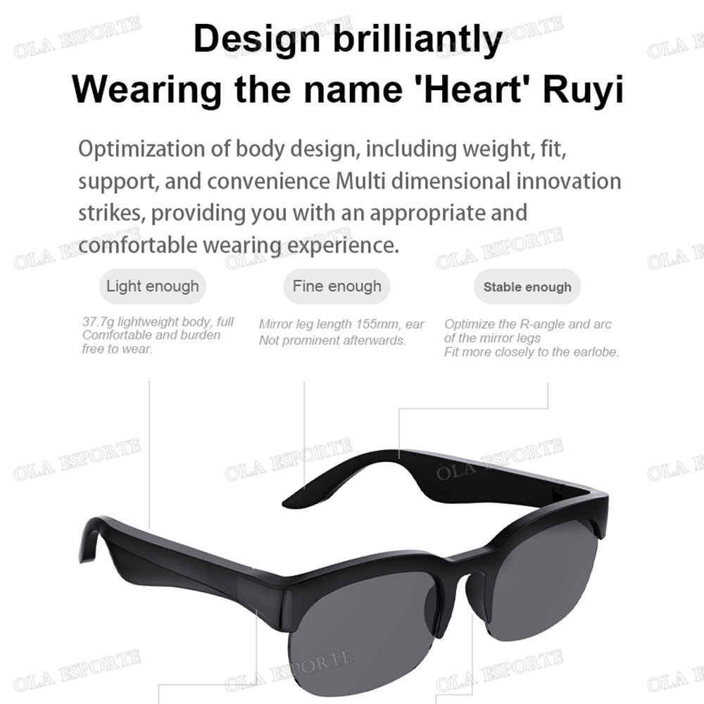 Nuevas Gafas Inteligentes con  - Audio Music Videos reseña y precio