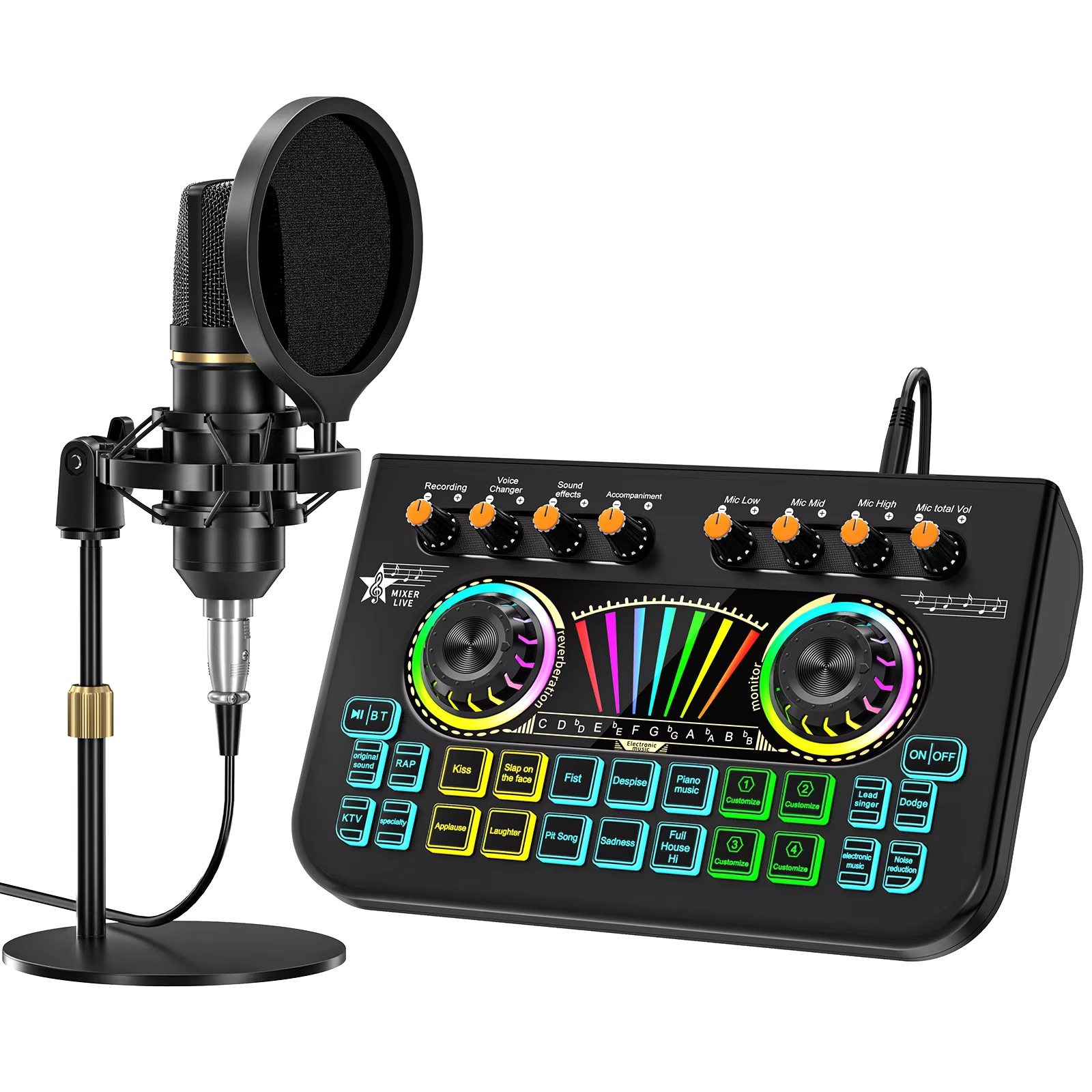 Kit de Micrófono para Podcast  - Audio Music In Youtube reseña y precio