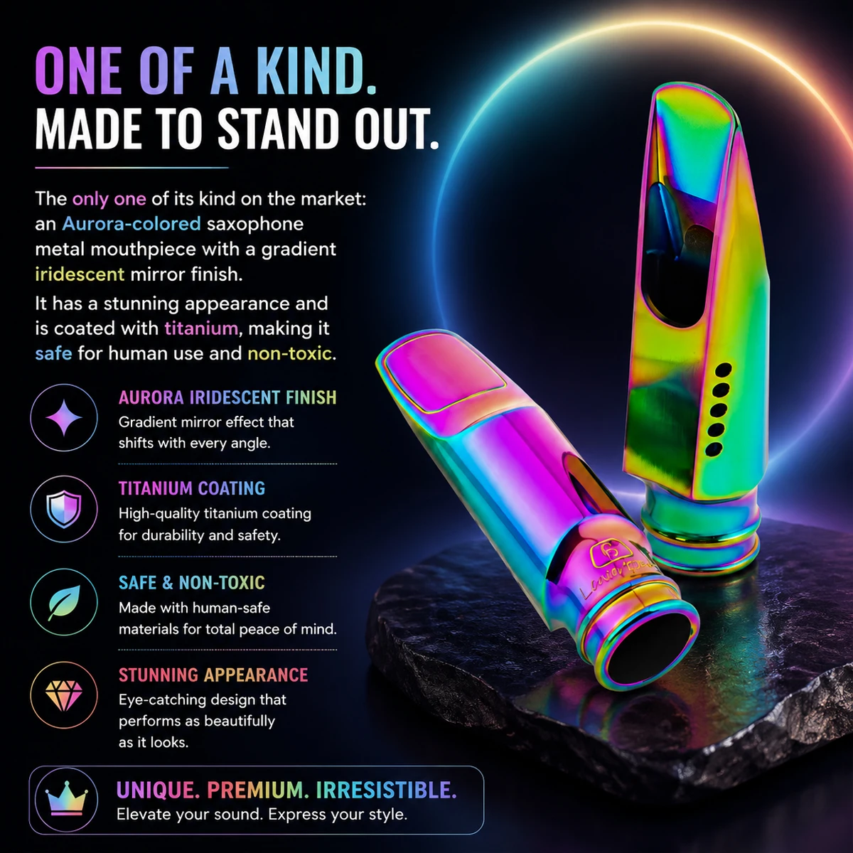 Boquilla para Saxofón Alto Aur - Trombone Mouthpiece reseña y precio